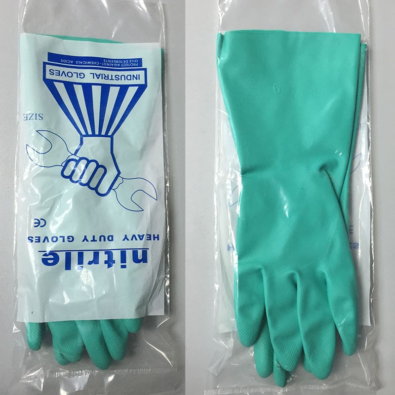 8Pieces/4 Pairs Oil-proof Long - Nitrile Mechanic Glove のレビューと価格