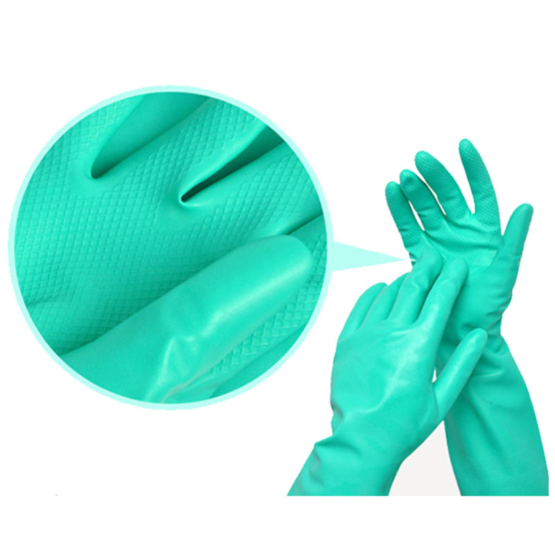 8Pieces/4 Pairs Oil-proof Long - Nitrile Mechanic Glove のレビューと価格