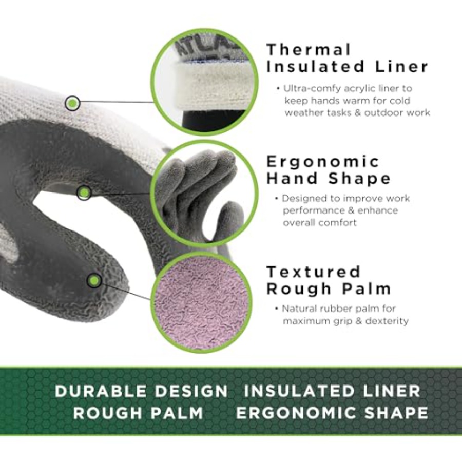 Insulated Winter Work Gloves w - Winter Glove Insulated のレビューと価格