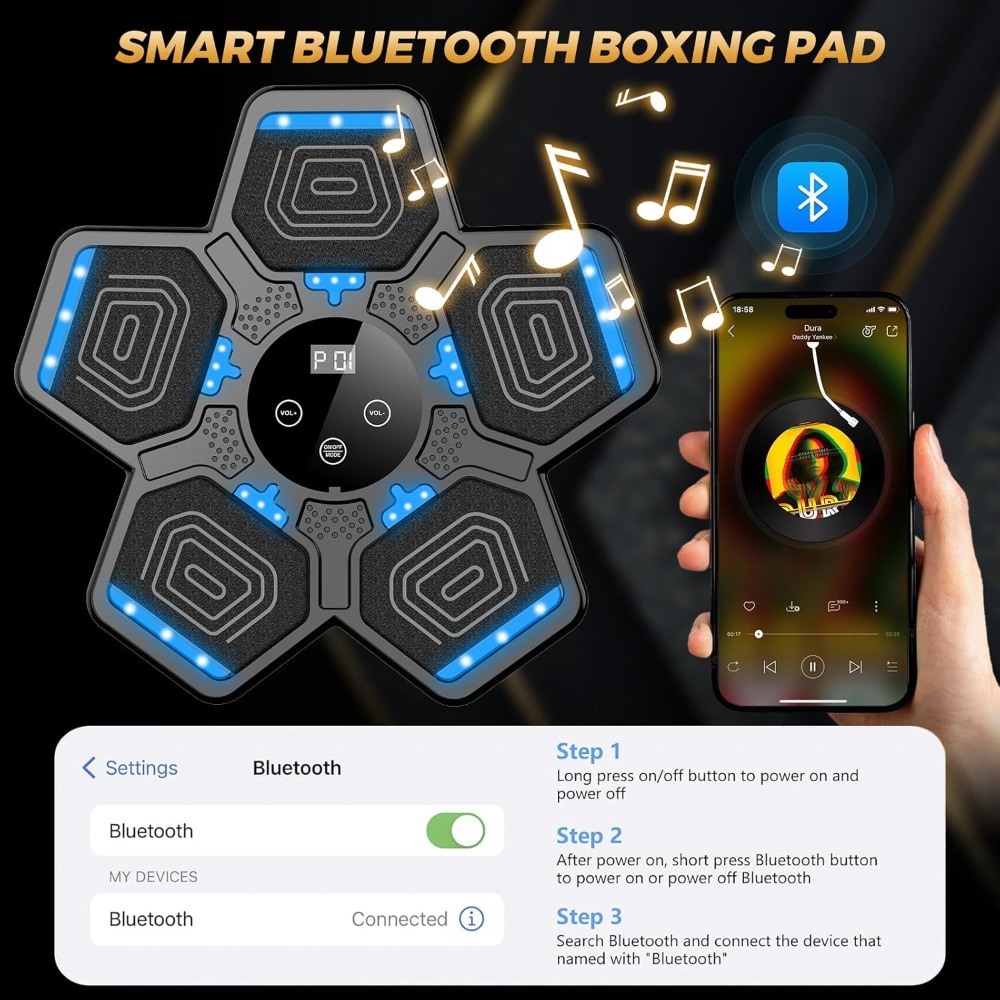Music Boxing Machine for Adult - Workout Glove Gym のレビューと価格