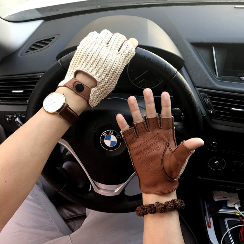 2025 New Men genuine leather g - Leather Driving Glove のレビューと価格