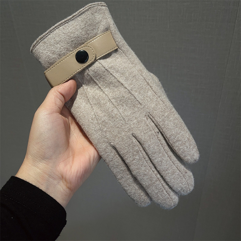 Gloves Men Wool Fleece Lined T - Wool Glove Lined のレビューと価格