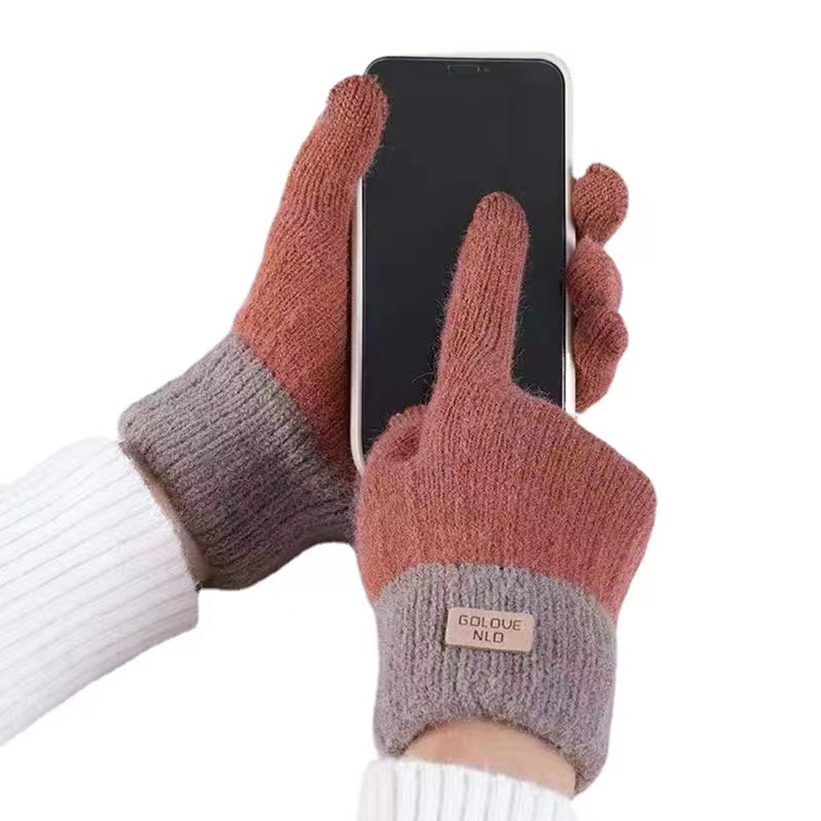 Women's Cable Knit Gloves Warm - Wool Glove Lined のレビューと価格