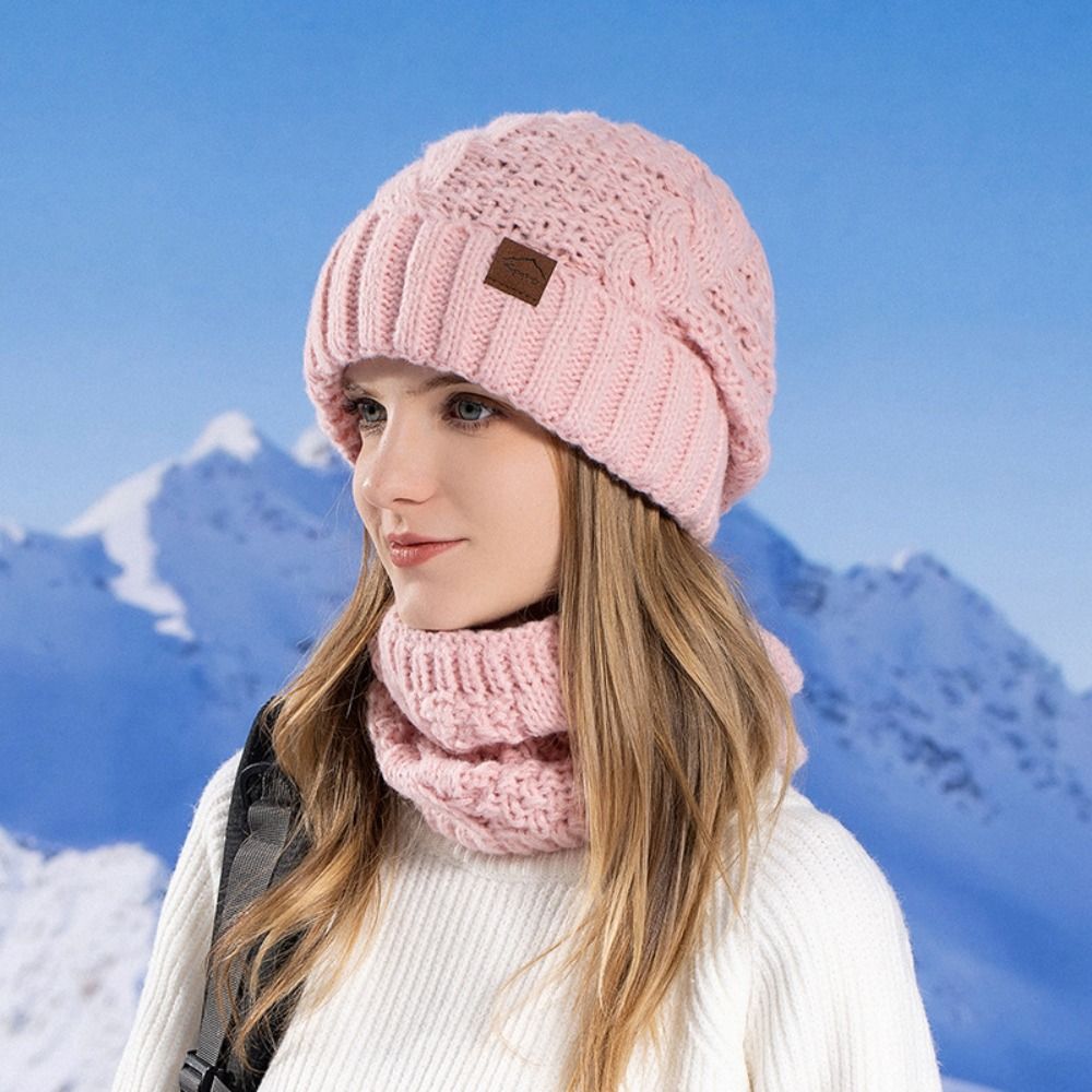 Soft Winter Beanie Hat Scarf S - Wool Glove Lined のレビューと価格