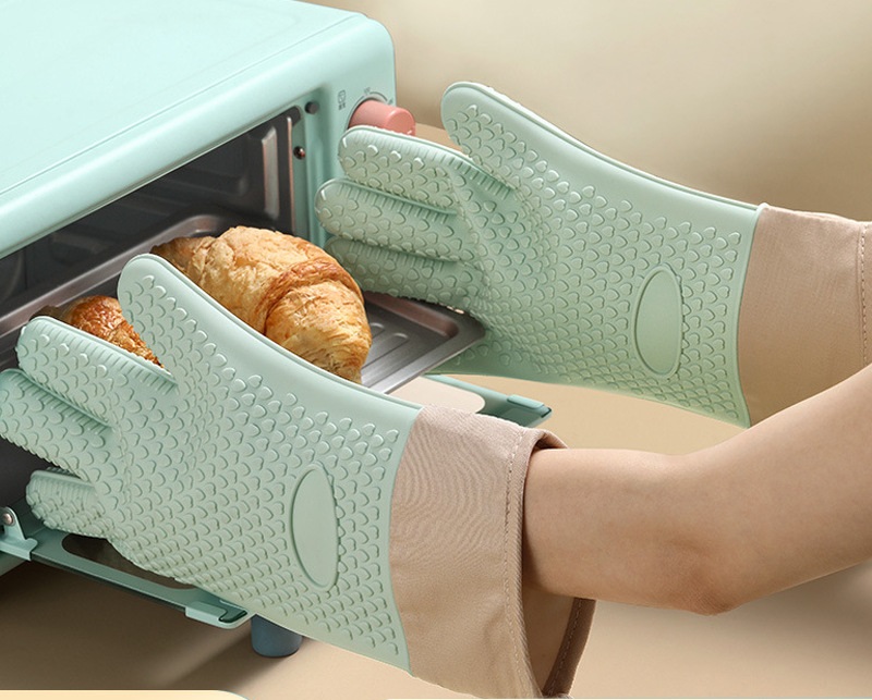 Non-slip Silicone Oven Mitts w - Oven Mitt Silicone のレビューと価格