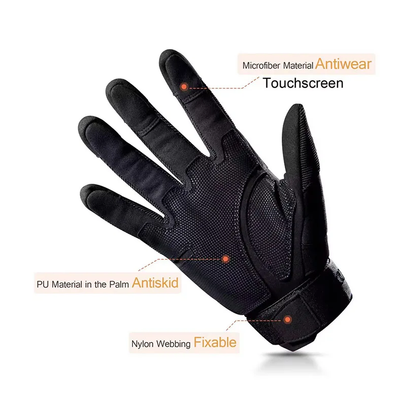 Men's Full Finger Tactical Glo - Motorcycle Glove Knuckle のレビューと価格