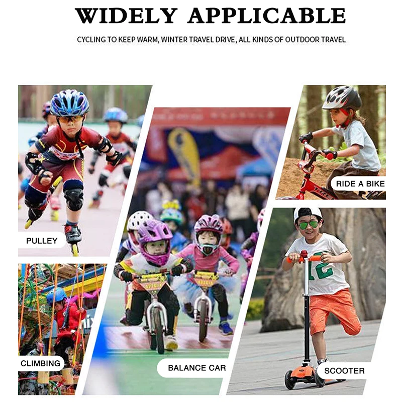 Kids Half Finger Sports Cyclin - Cycling Glove Padded のレビューと価格