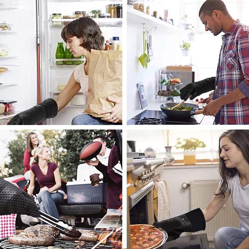 Silicone Oven Gloves Heat Resi - Oven Mitt Silicone のレビューと価格