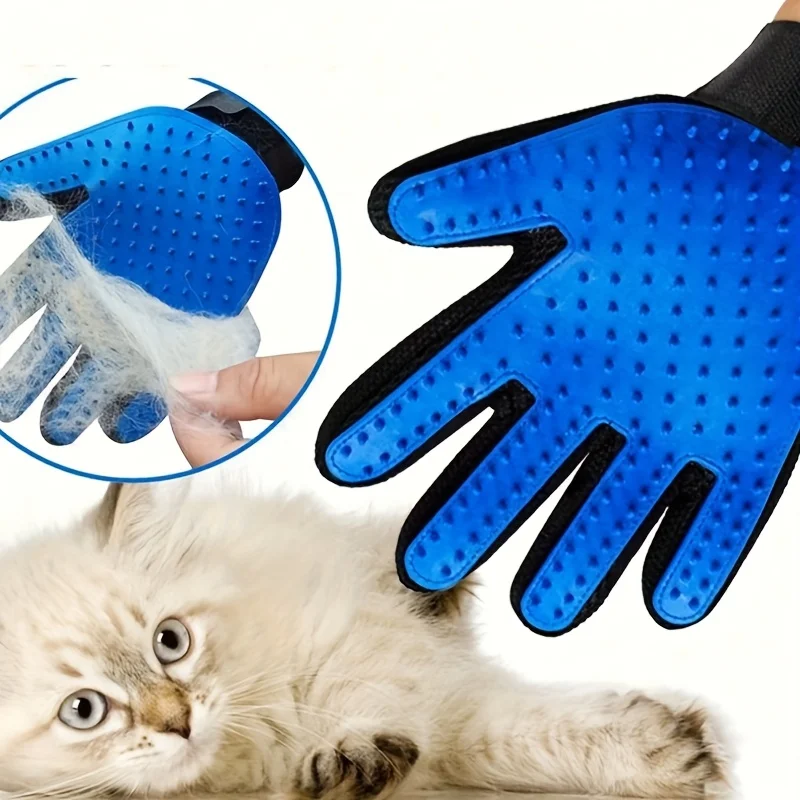 Pet Gloves Cat Grooming Gloves - Rubber Glove Cleaning のレビューと価格