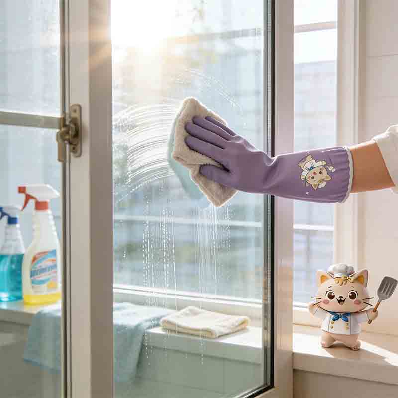 1 pair of household cleaning a - Dish Glove Rubber のレビューと価格