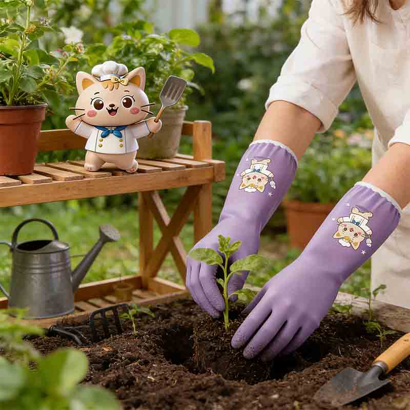1 pair of household cleaning a - Dish Glove Rubber のレビューと価格