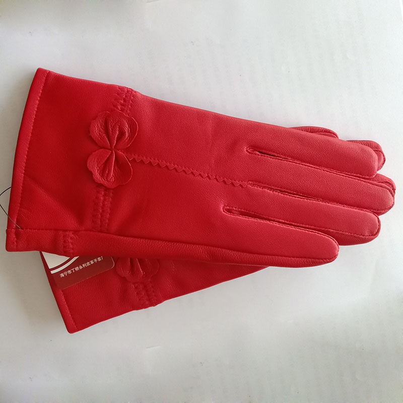 Women Genuine Leather Winter W - Wool Glove Lined のレビューと価格