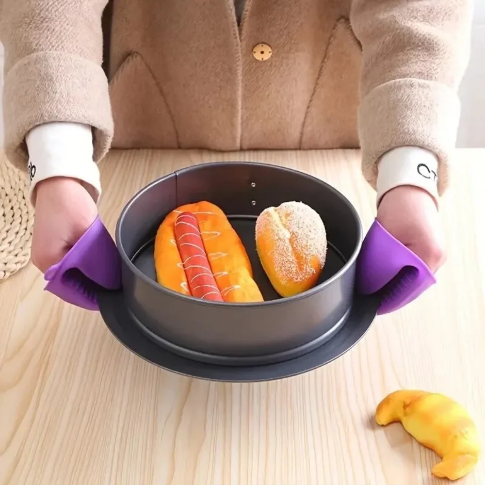 4/2PCS Extra Thick Silicone Ov - Oven Mitt Silicone のレビューと価格