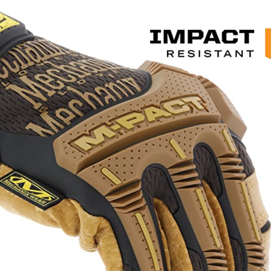 M-Pact Leather Gloves - Leathe - Work Glove Impact のレビューと価格
