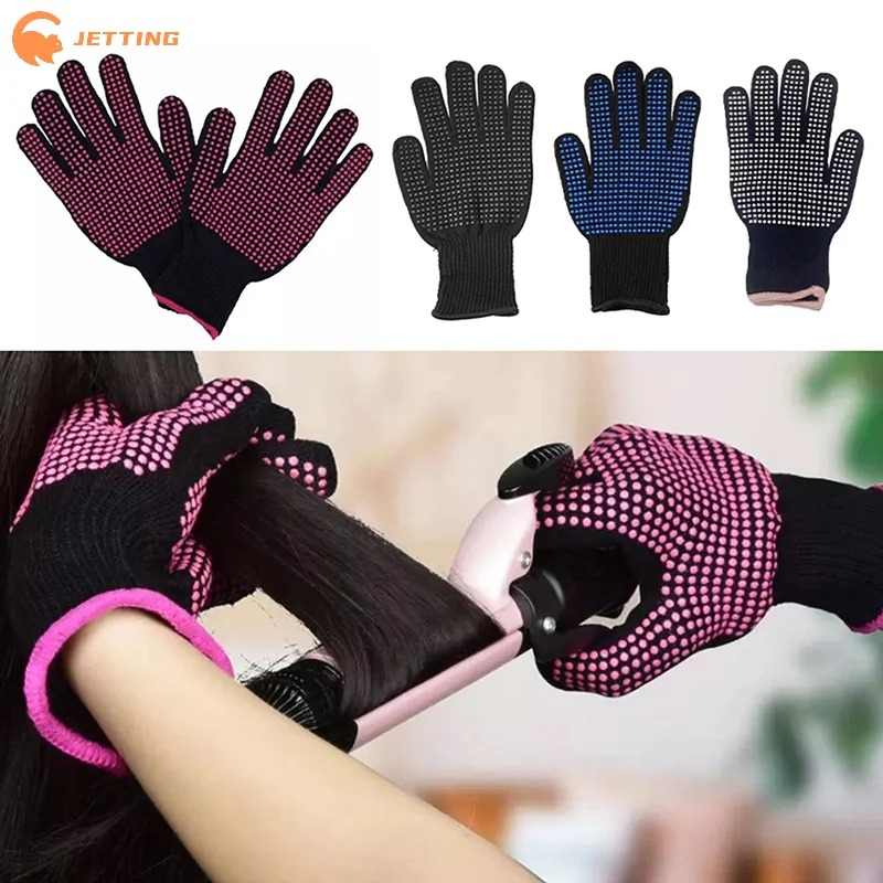1Pcs Hair Salon Styling Gloves - Heat Resistant Glove のレビューと価格