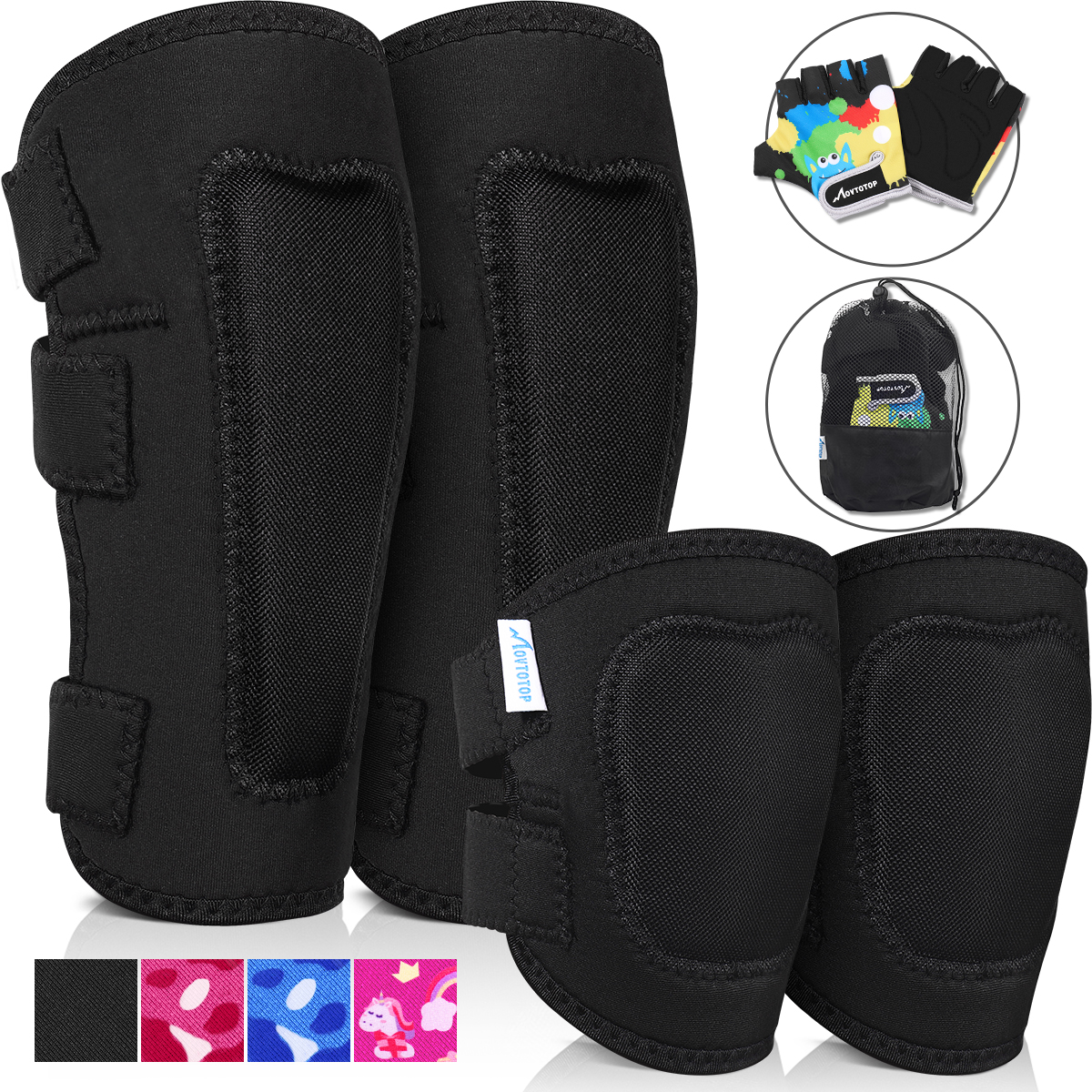 MOVTOTOP Protective Gear Set K - Cycling Glove Padded のレビューと価格