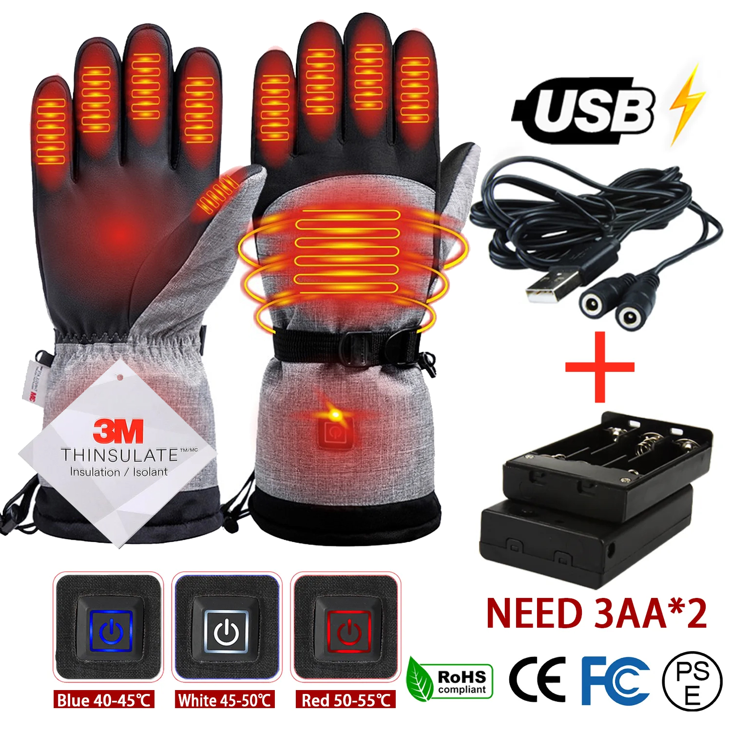 Winter Gloves 3M Cotton Heatin - Winter Glove Insulated のレビューと価格