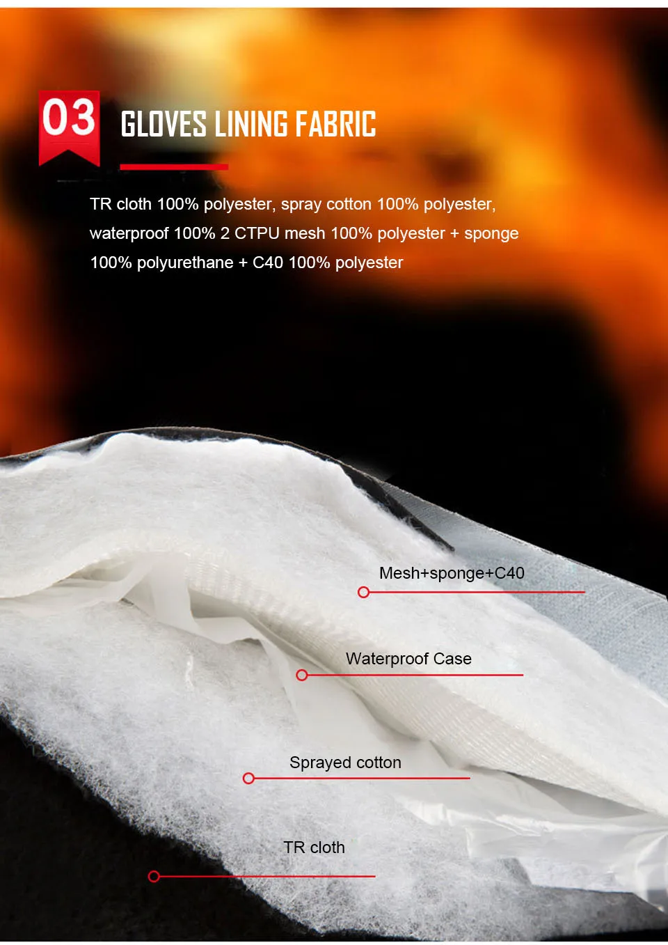 Winter Gloves 3M Cotton Heatin - Winter Glove Insulated のレビューと価格