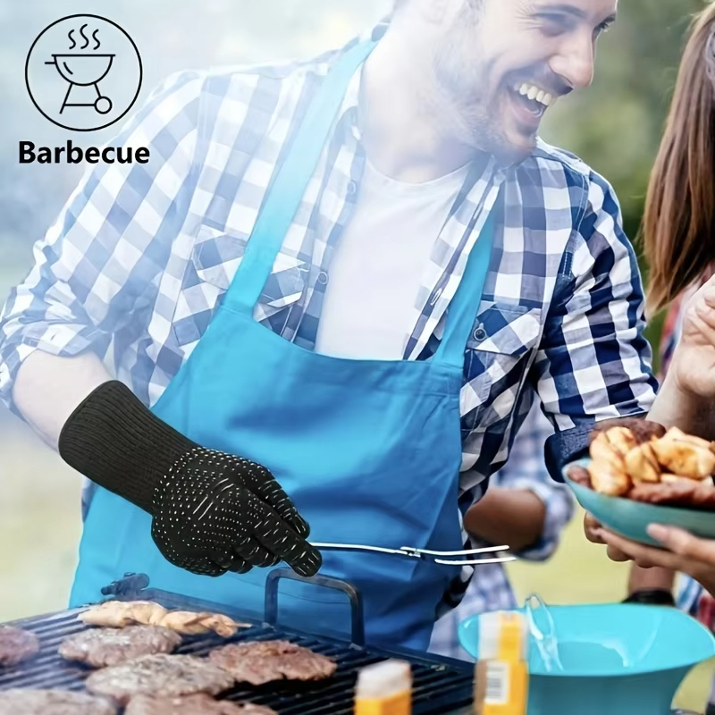 One Piece BBQ Gloves High Temp - Oven Mitt Silicone のレビューと価格