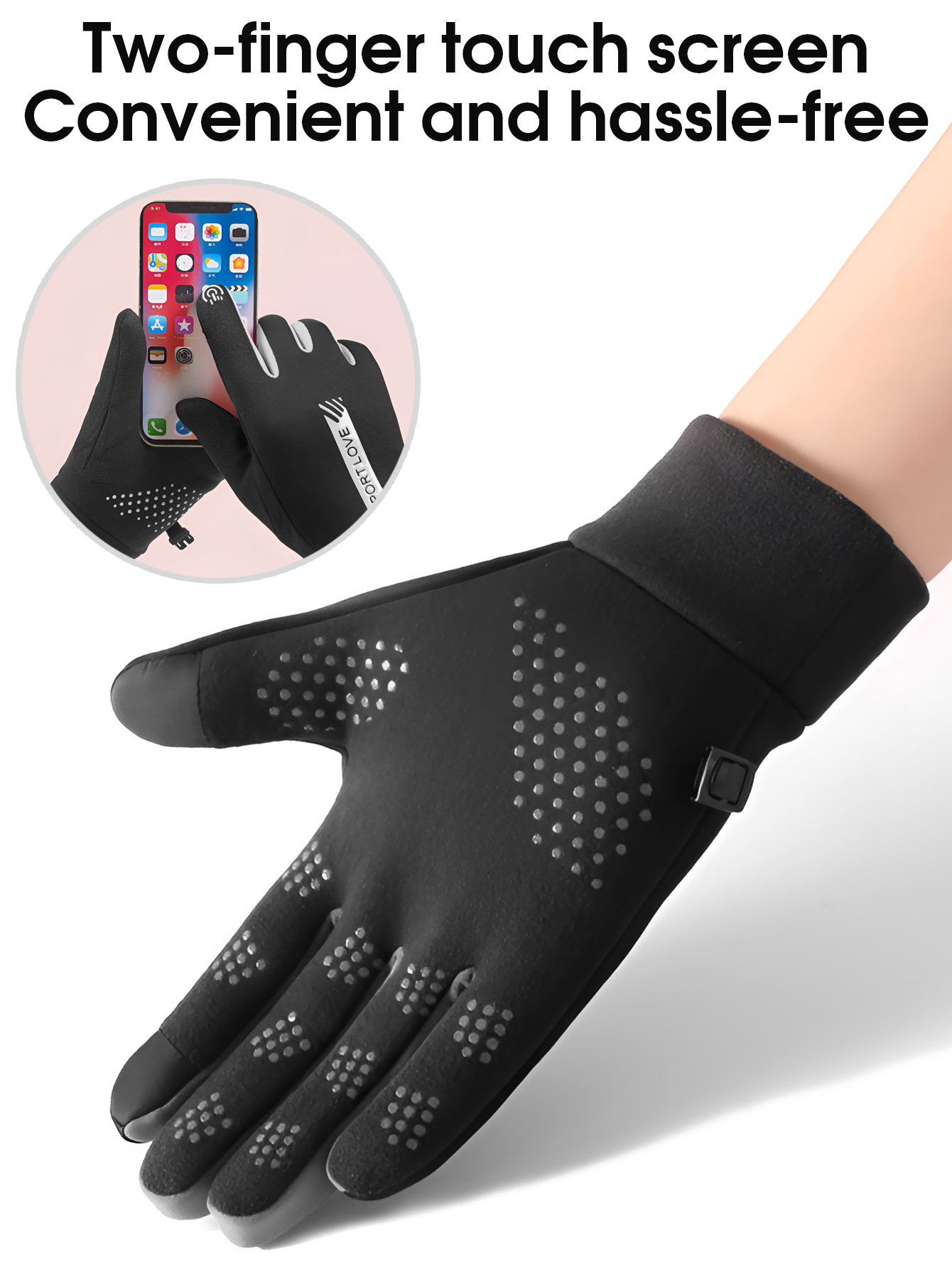 Winter Outdoor Sports Running  - Magic Touch Glove のレビューと価格