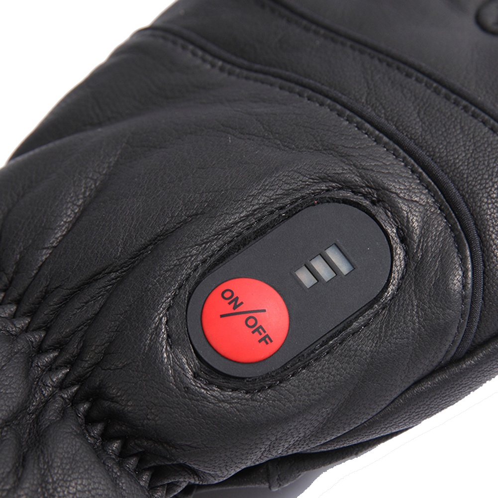 Heated Leather Gloves Men Wome - Ski Glove Waterproof のレビューと価格