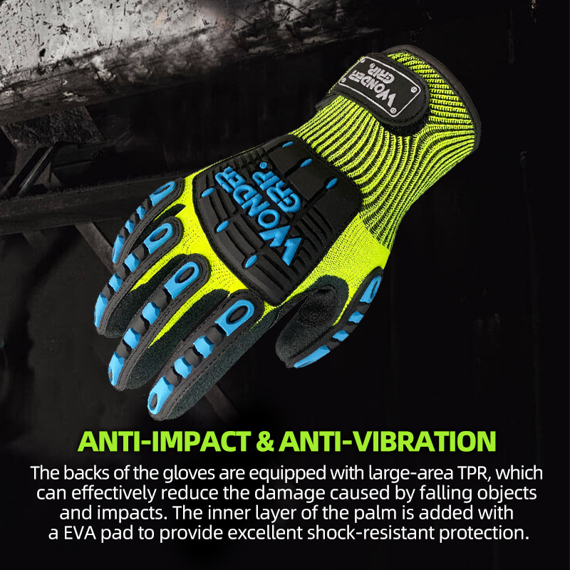 Wonder Grip Anti-Impact & Vibr - Work Glove Impact のレビューと価格