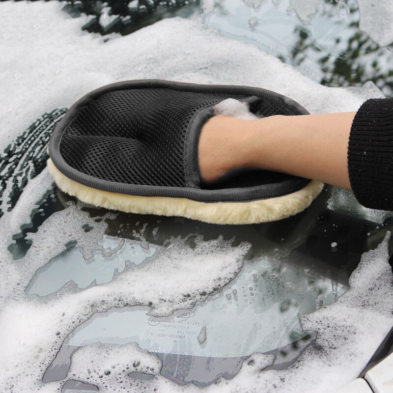 Car Wash Wool Gloves Thickened - Wool Glove Lined のレビューと価格