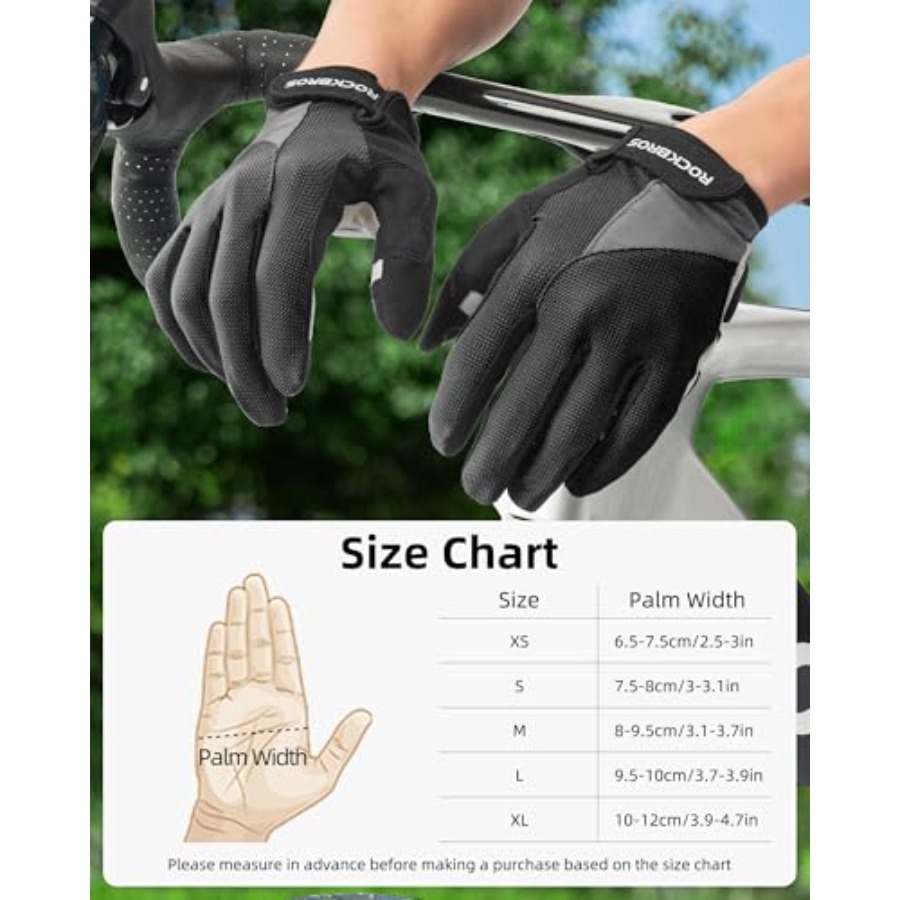 Cycling Gloves for Men Women - - Cycling Glove Padded のレビューと価格