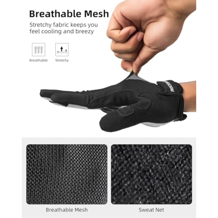 Cycling Gloves for Men Women - - Cycling Glove Padded のレビューと価格