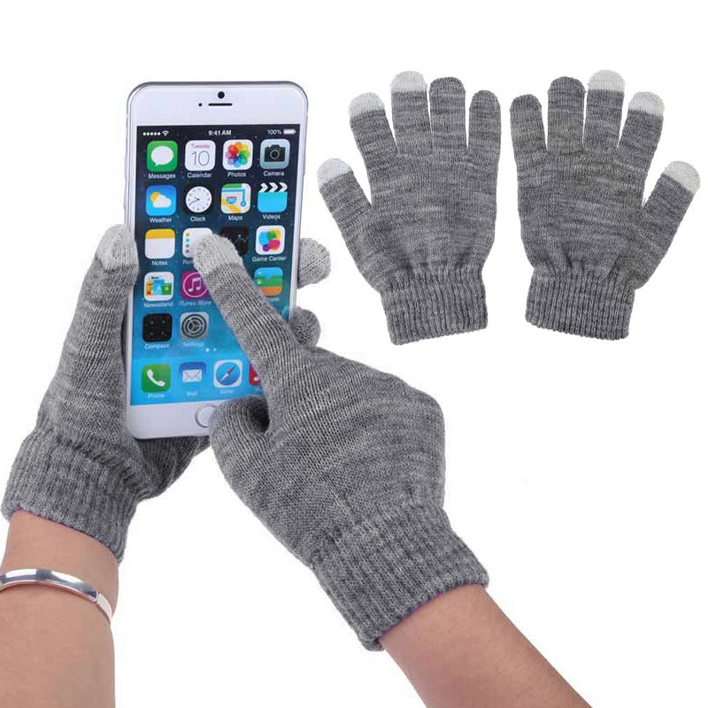 1 Pair Unisex Winter Warm Capa - Touchscreen Glove Capacitive のレビューと価格