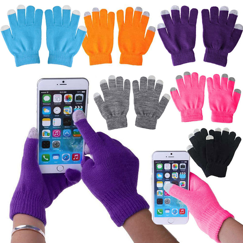 1 Pair Unisex Winter Warm Capa - Touchscreen Glove Capacitive のレビューと価格