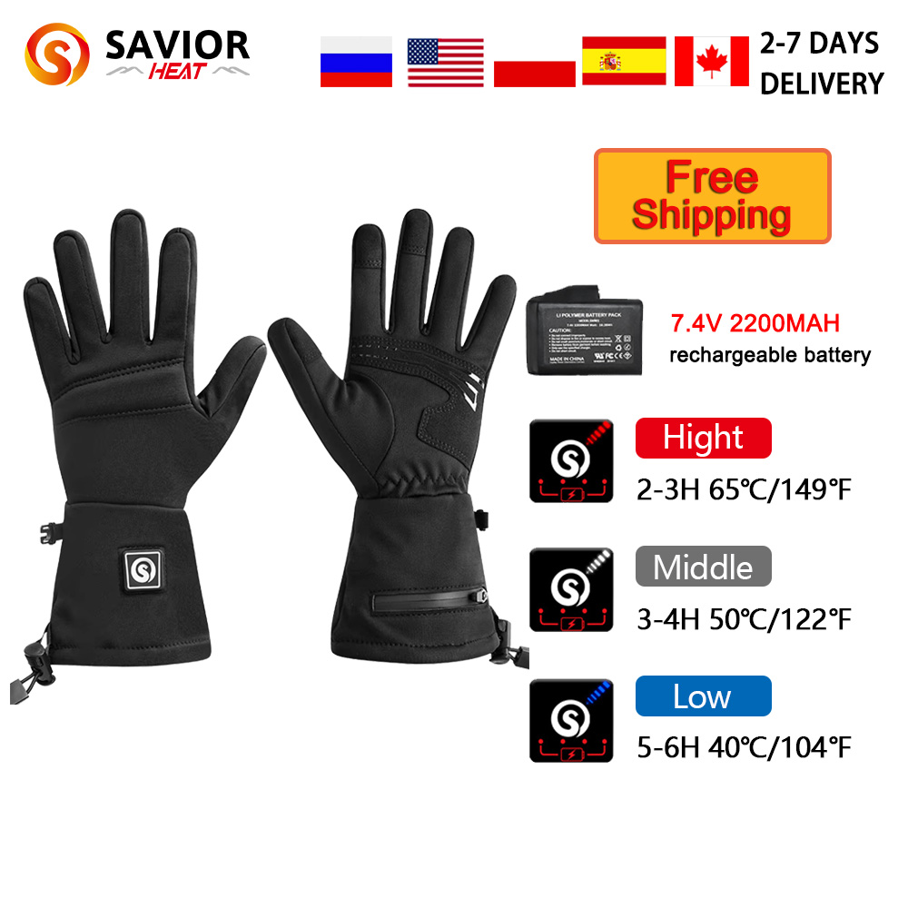 Snow Deer S18 Winter Heated Gl - Motorcycle Glove Knuckle のレビューと価格
