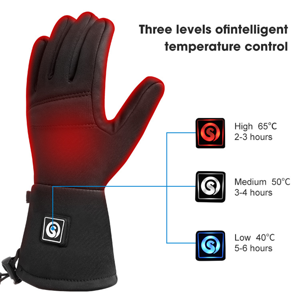 Snow Deer S18 Winter Heated Gl - Motorcycle Glove Knuckle のレビューと価格