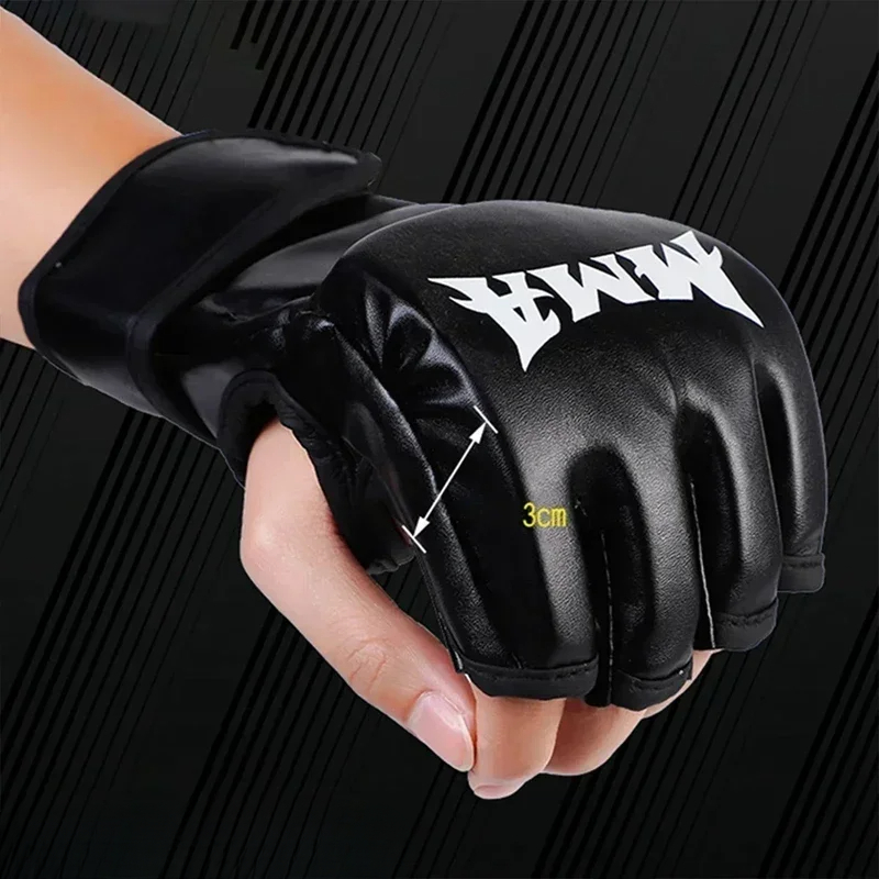 Half Finger Professional Boxin - Motorcycle Glove Knuckle のレビューと価格