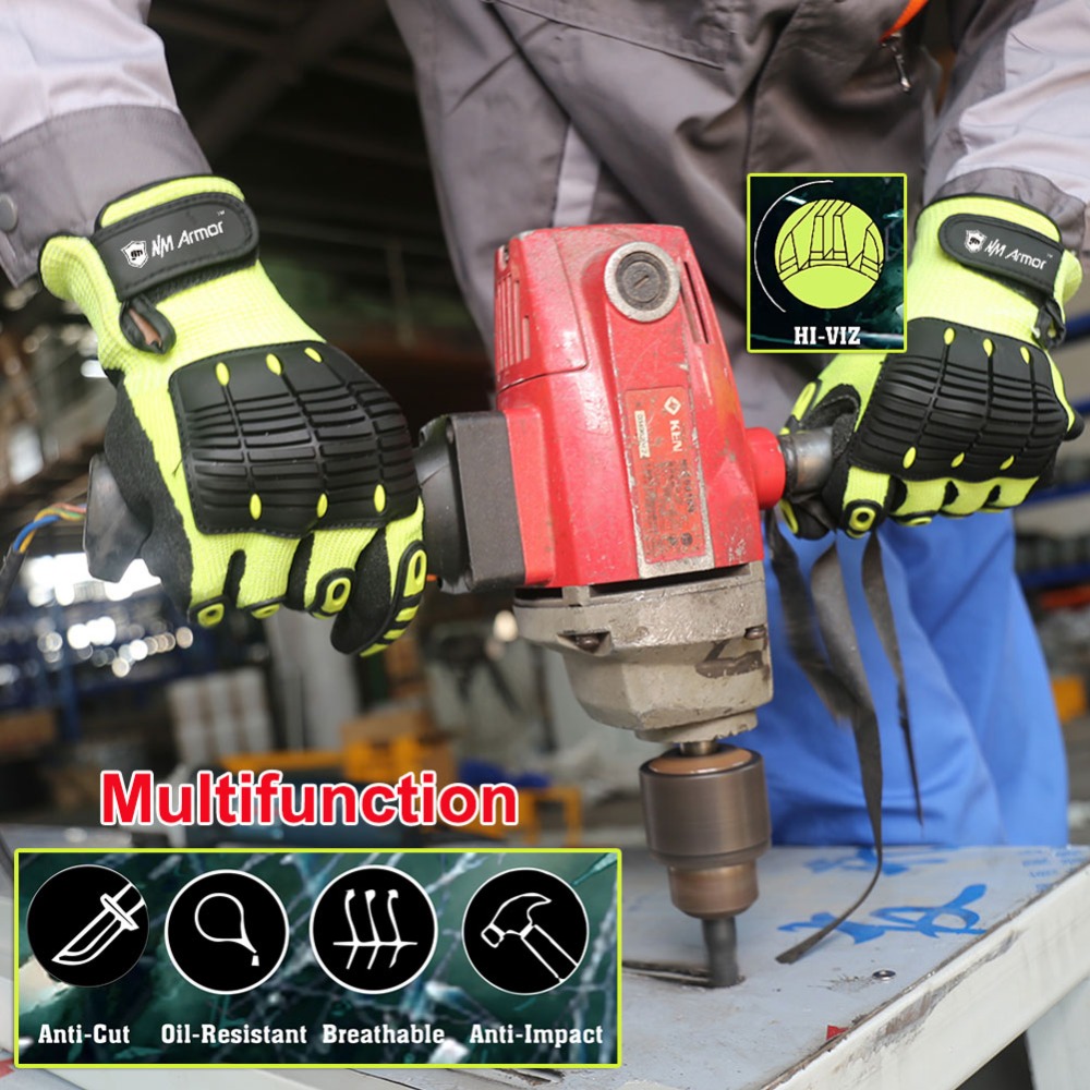 NMSafety High Quality Gloves S - Work Glove Impact のレビューと価格