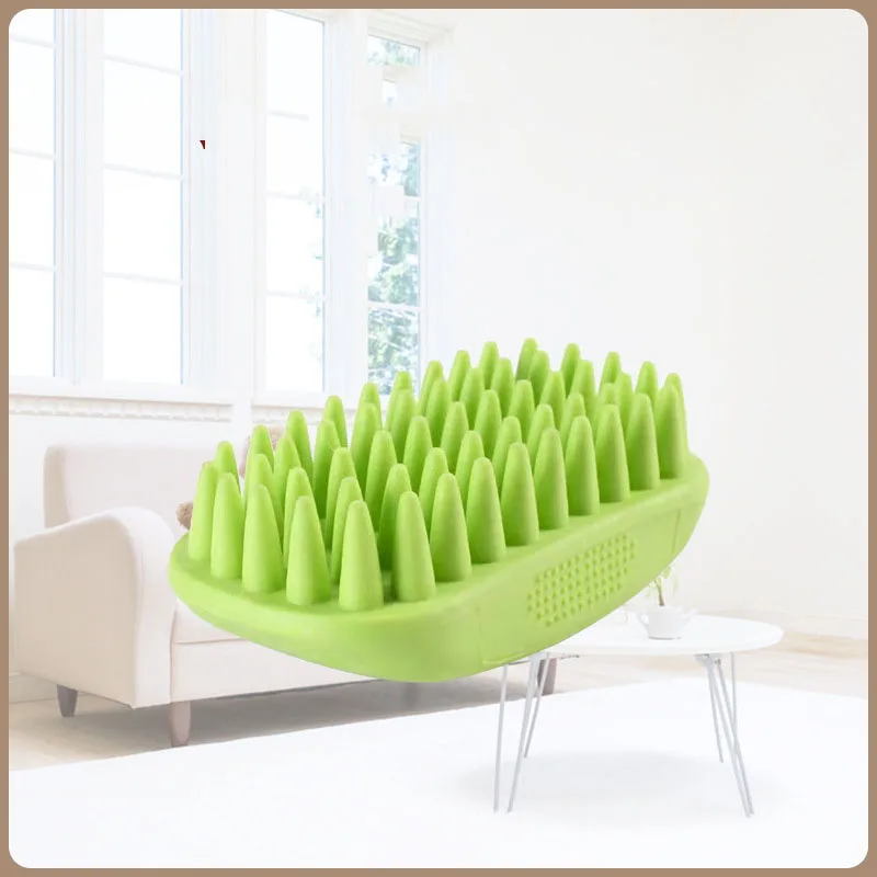 Pet Bath Brush Rubber Comb Hai - Rubber Glove Cleaning のレビューと価格