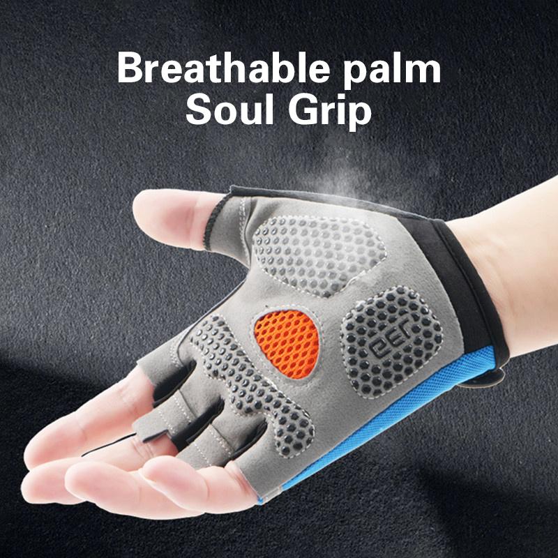 Half Finger Cycling Gloves Men - Cycling Glove Padded のレビューと価格