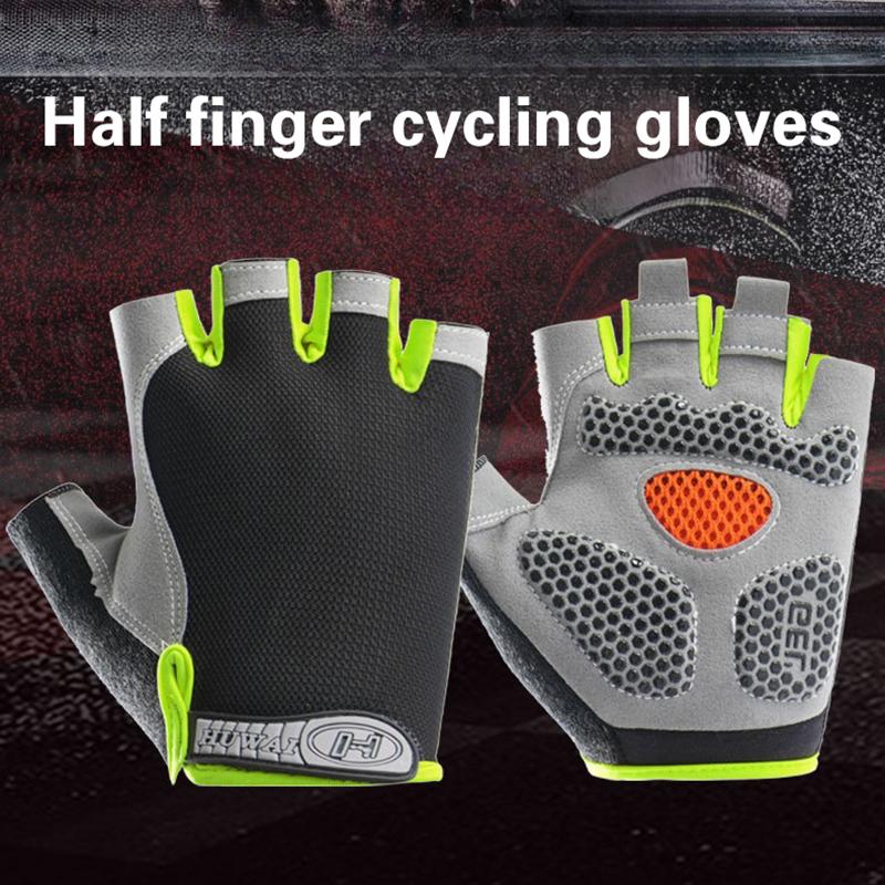 Half Finger Cycling Gloves Men - Cycling Glove Padded のレビューと価格