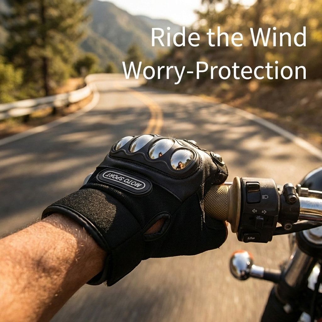 Steel Shell Knuckle Protection - Motorcycle Glove Knuckle のレビューと価格