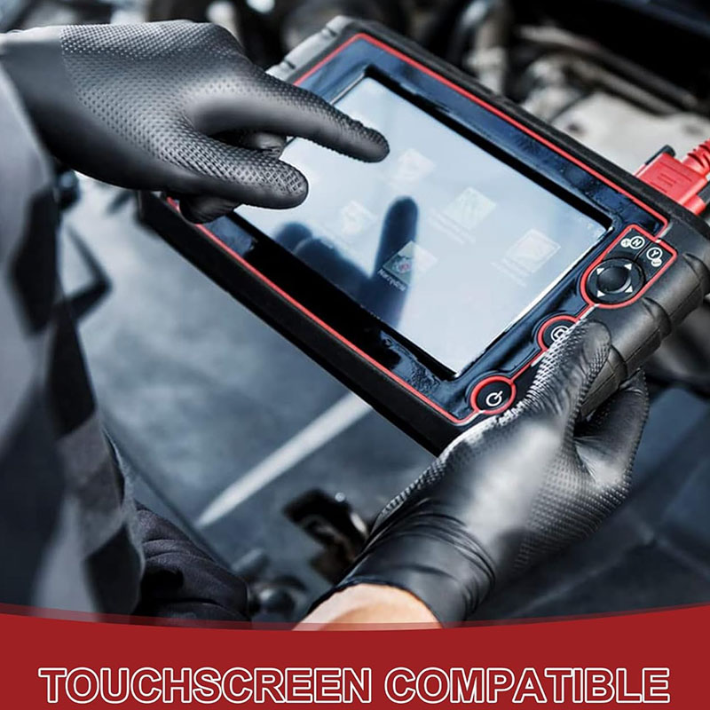 Extra Thick 8 Mil  Heavy Duty  - Nitrile Mechanic Glove のレビューと価格