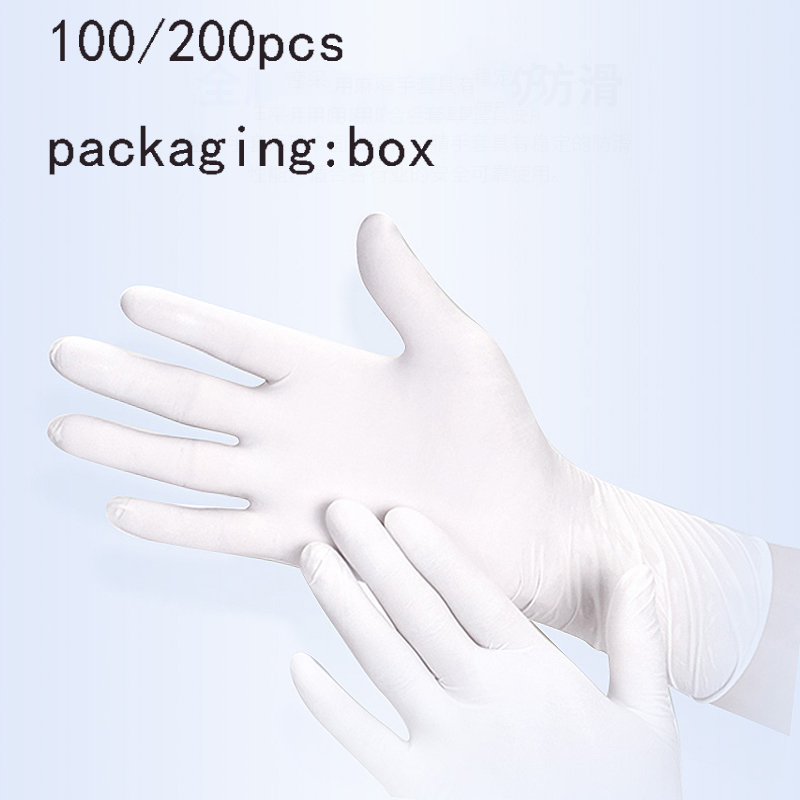 S/M/L/XL White Disposable Nitr - Dish Glove Rubber のレビューと価格