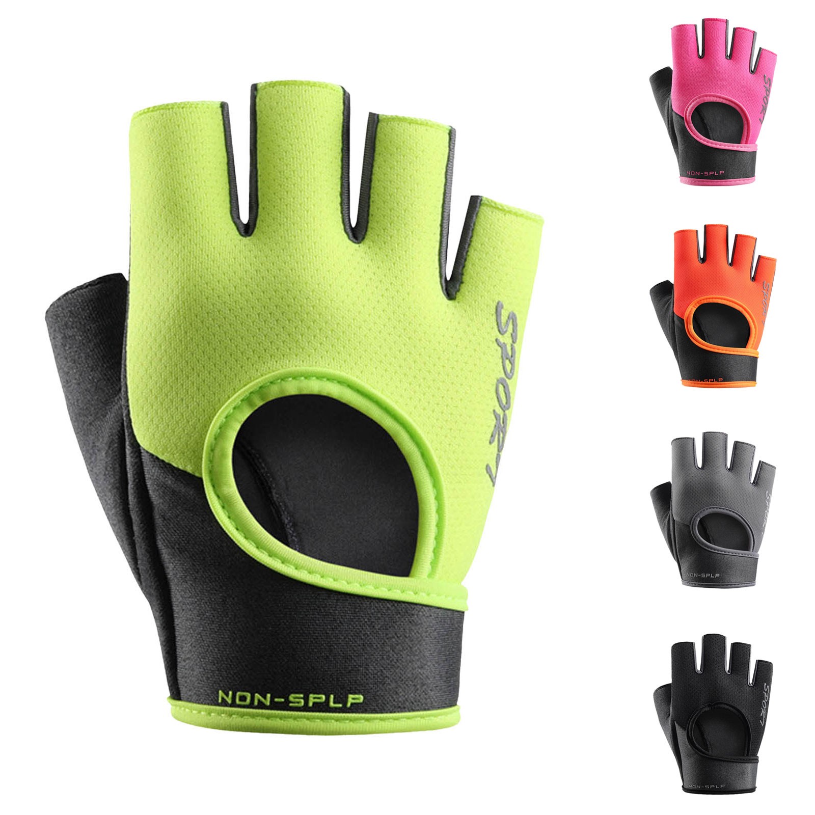 Cycling Sport Half Finger Glov - Workout Glove Gym のレビューと価格