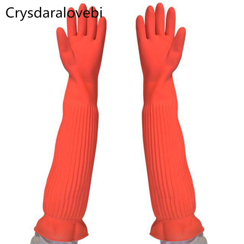 45/55cm Waterproof Household G - Rubber Glove Cleaning のレビューと価格