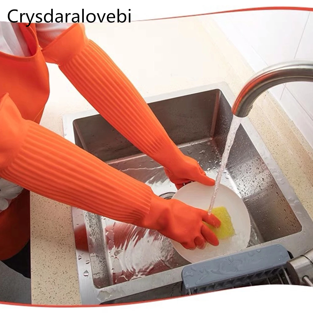 45/55cm Waterproof Household G - Rubber Glove Cleaning のレビューと価格