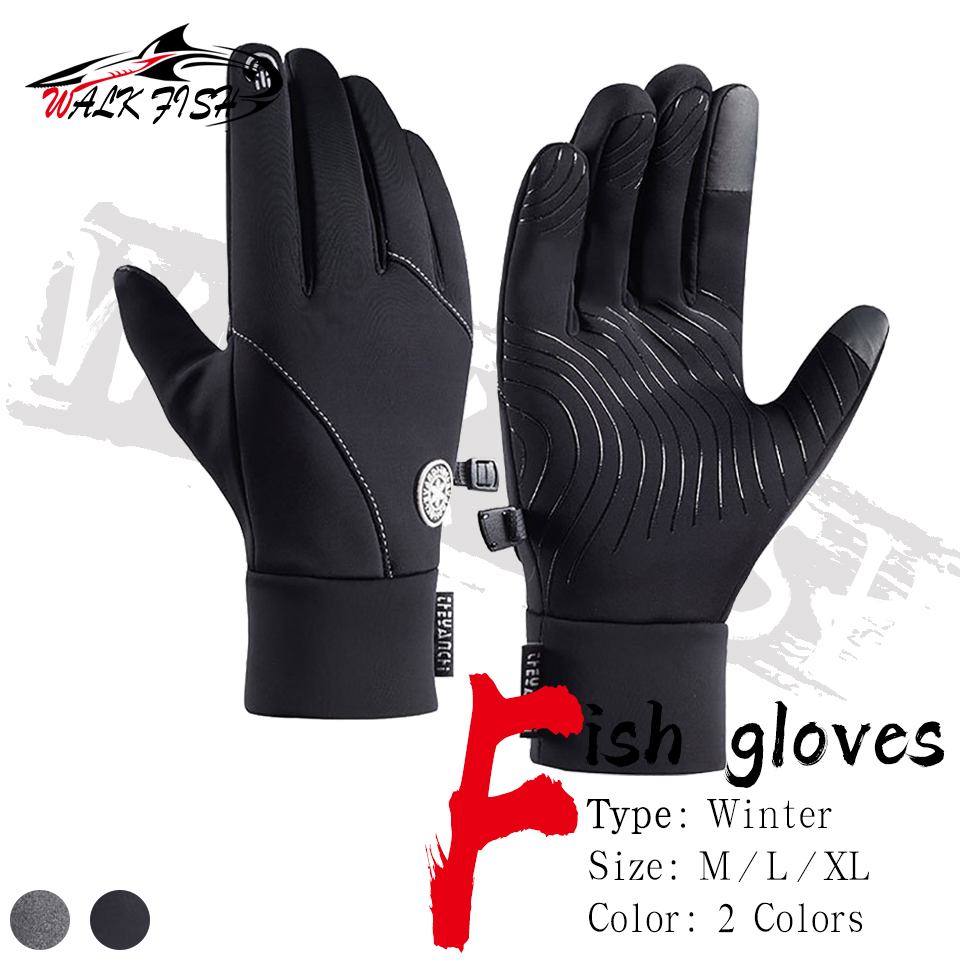 WALK FISH Winter Anti-slip Fis - Cycling Glove Padded のレビューと価格