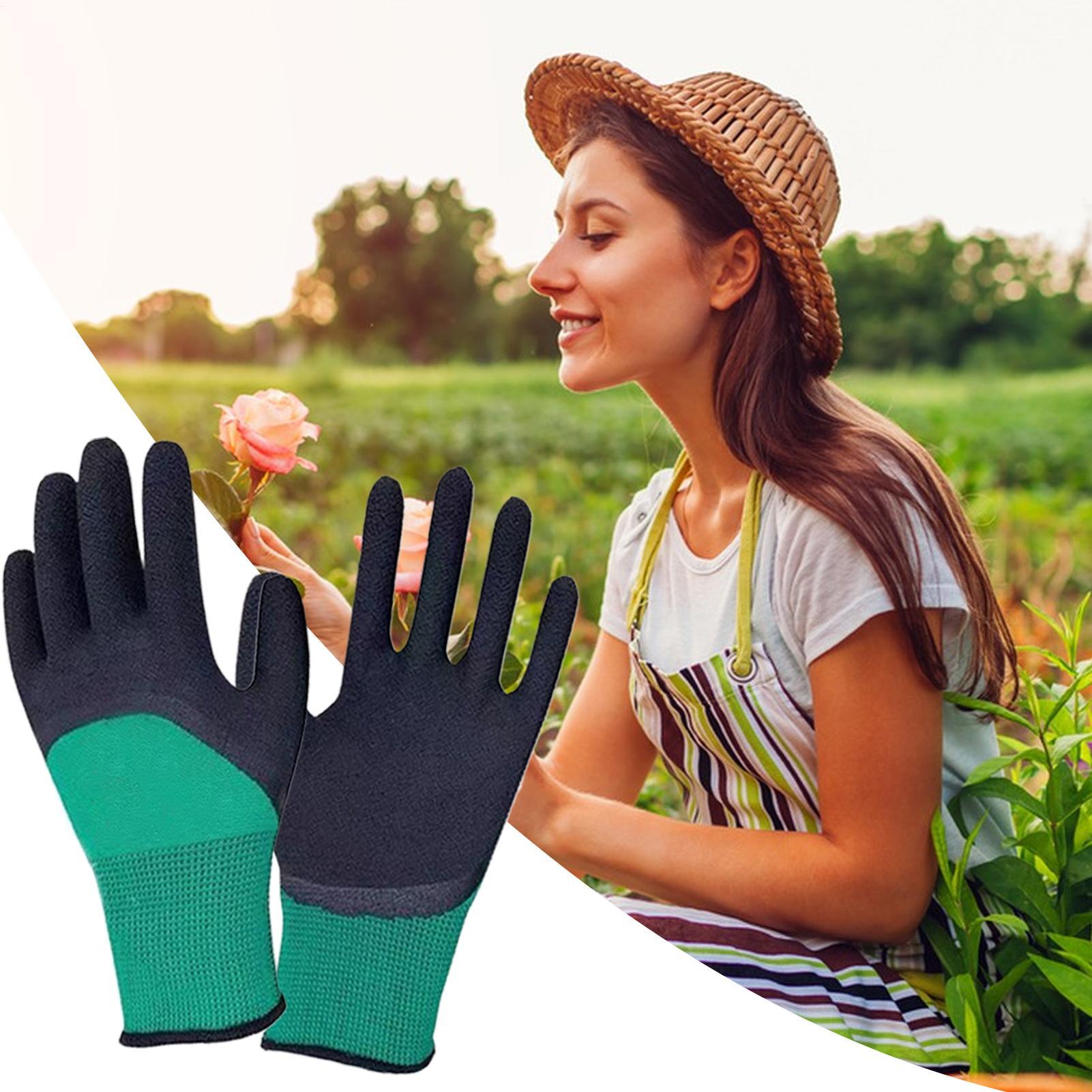 1Pair of Gardening Gloves Rubb - Gardening Glove Waterproof のレビューと価格