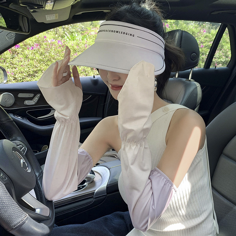 Driving Fingerless Sun Sleeves - Fingerless Glove Knit のレビューと価格