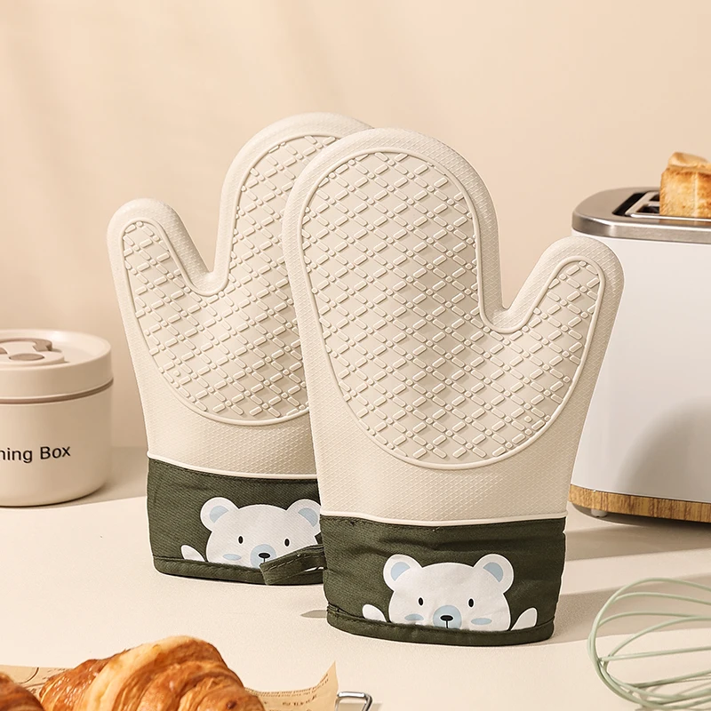 Silicone heat insulation glove - Oven Mitt Silicone のレビューと価格