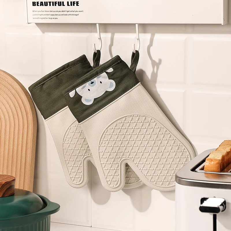 Silicone heat insulation glove - Oven Mitt Silicone のレビューと価格