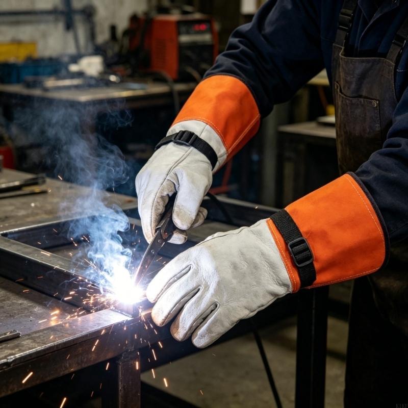 14 Inch Goat Leather Heat Resi - Heat Resistant Glove のレビューと価格